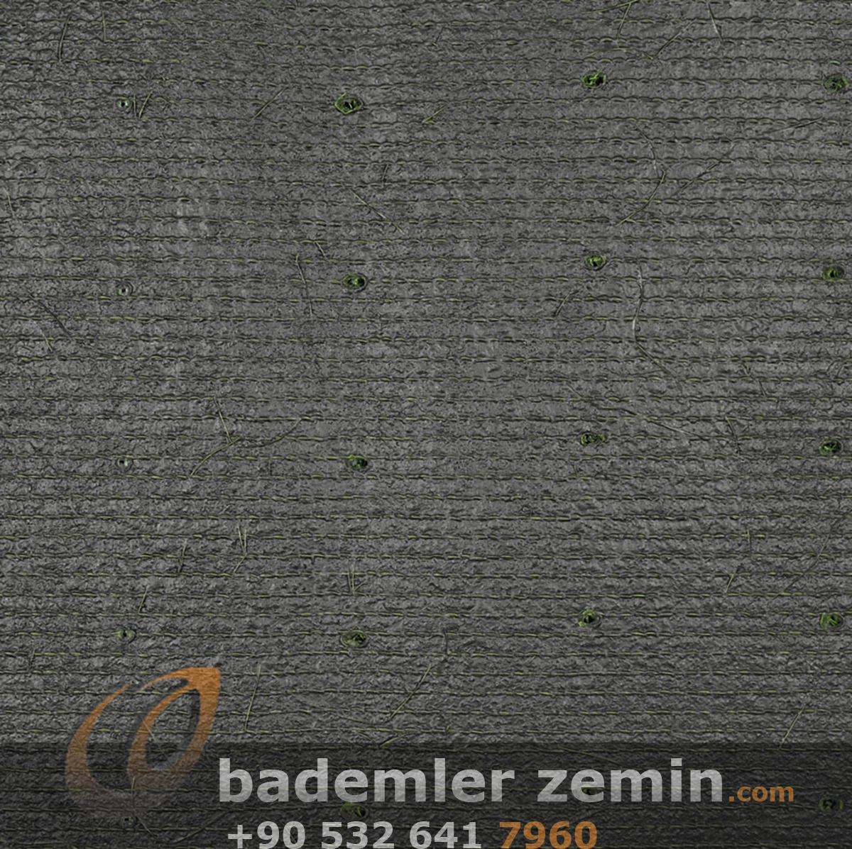 28mm Yeşil Çim Halı 1700gr - Oyun Alanı İçin Çim Halı - Görsel 4