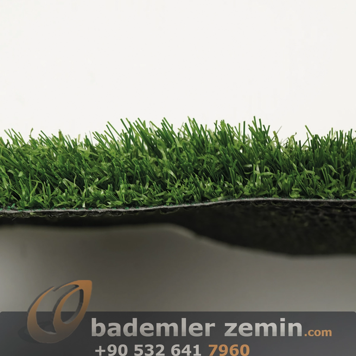 30mm Sarartılmış Yeşil Çim Halı 2350gr - Havuz Kenarı Çim Halı - Görsel 5