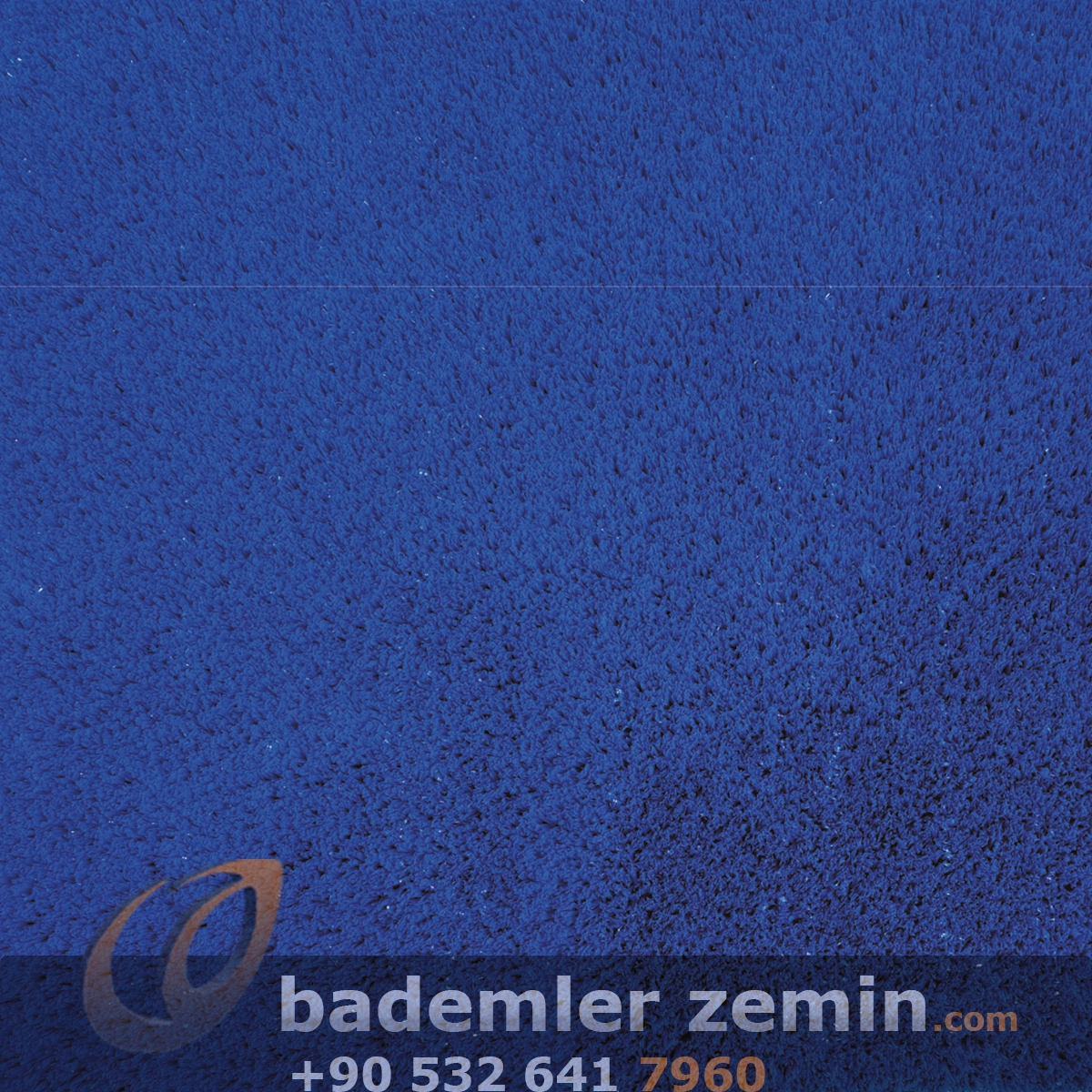 7mm Mavi Çim Halı