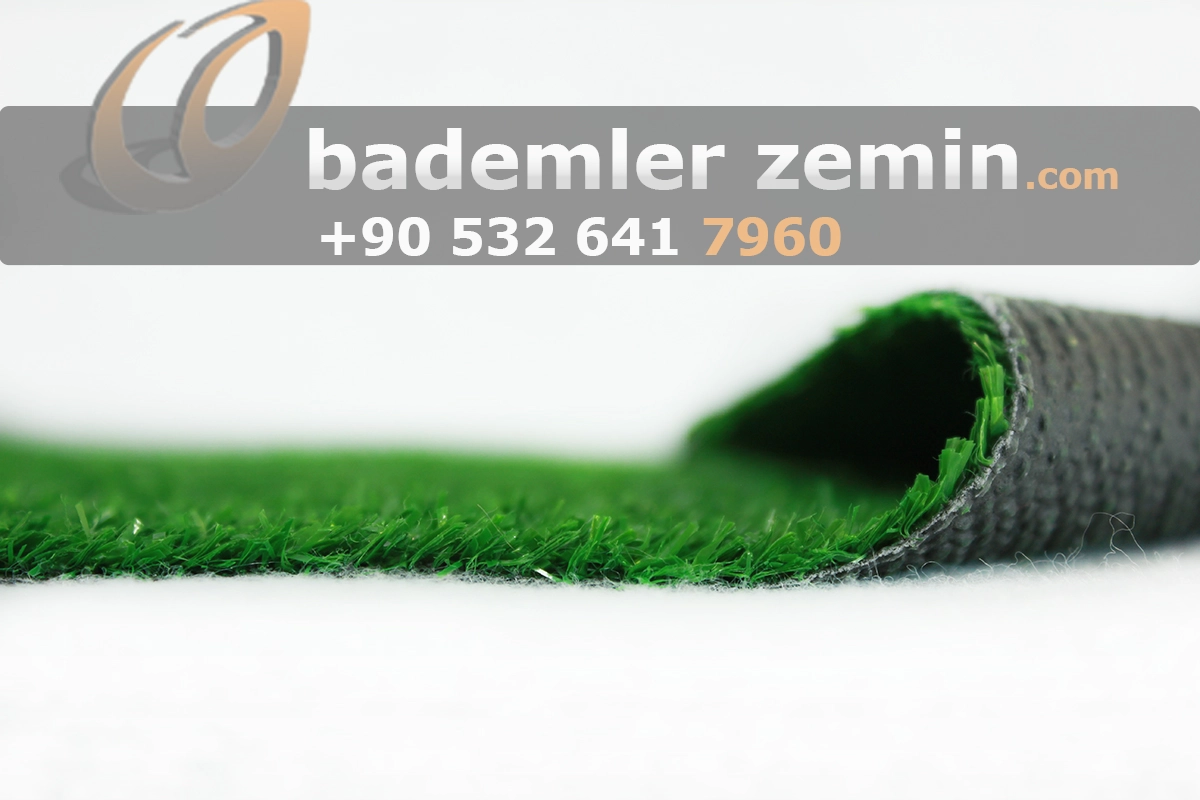 7mm Yeşil Çim Halı - Peyzaj Çim Halı - Görsel 4