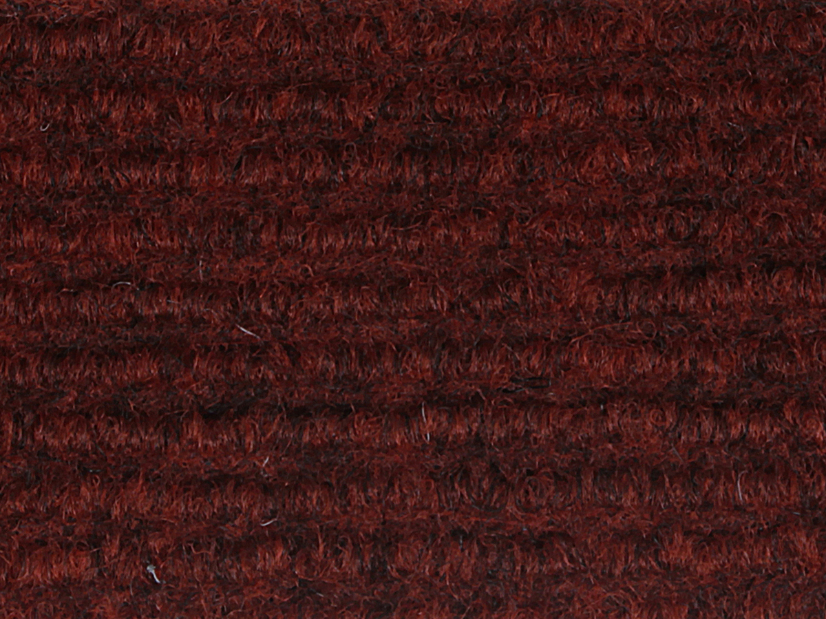 Bordo Süper Velür Pvc Taban