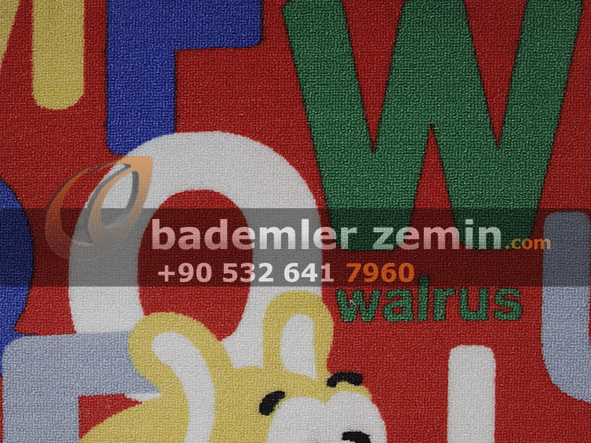 ABC Harfli Çocuk Halısı