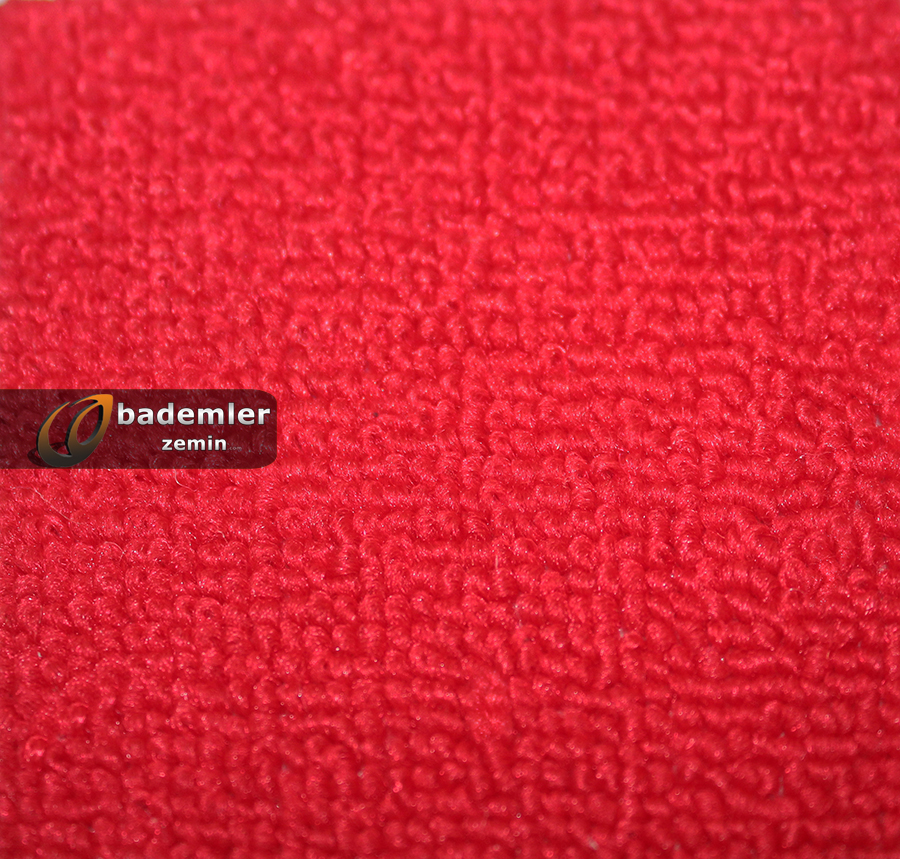 Bayrak Kırmızısı Bukle Halı