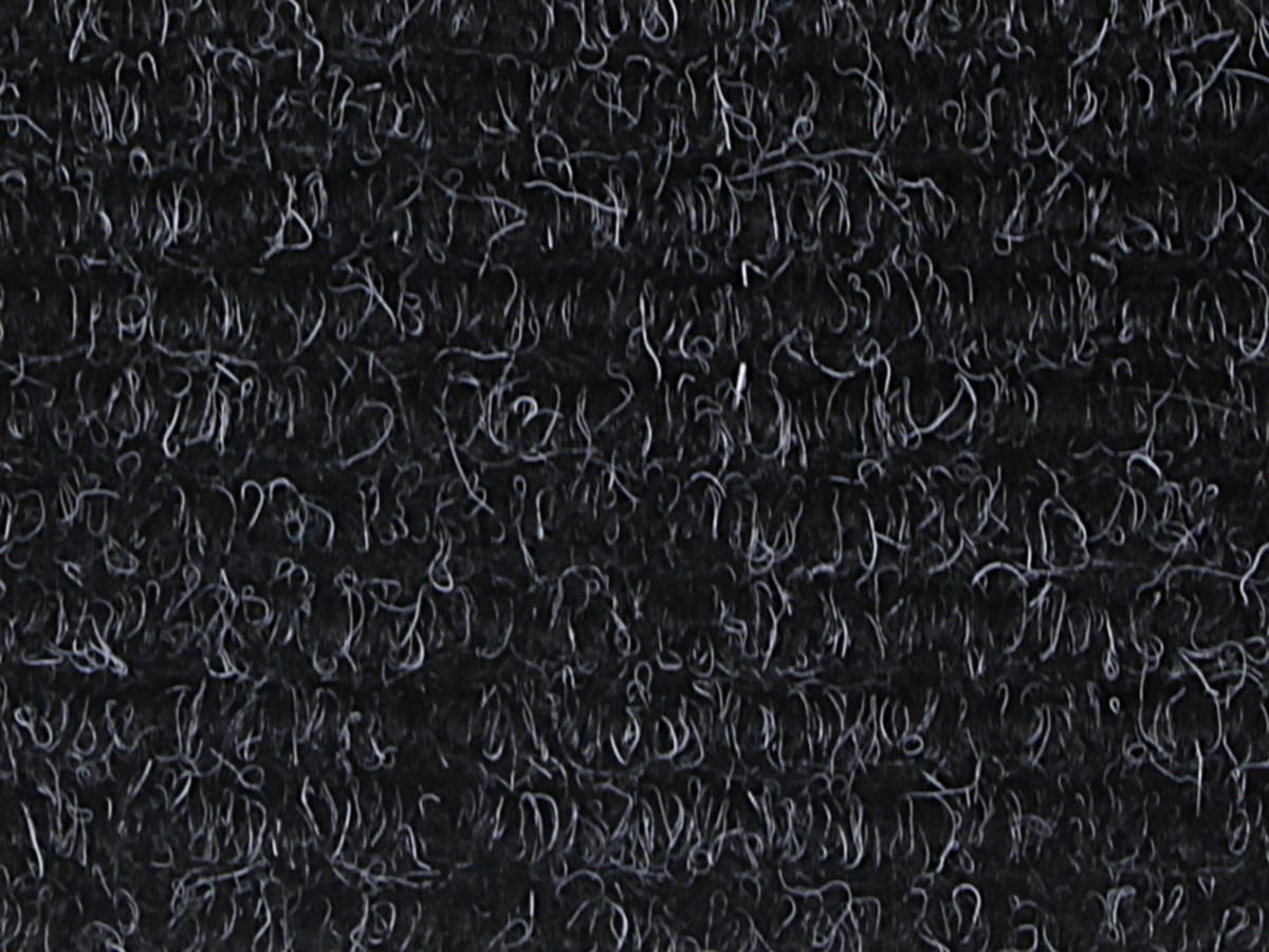 Siyah Süper Velür Pvc Taban