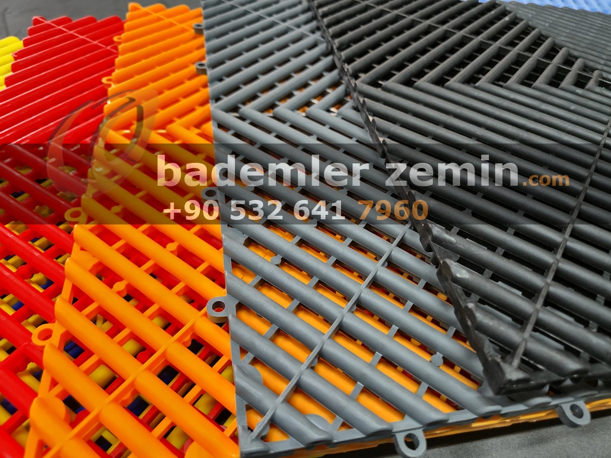 Gri Geçmeli Karo Zemin & Detailing Yer Karo - Görsel 6