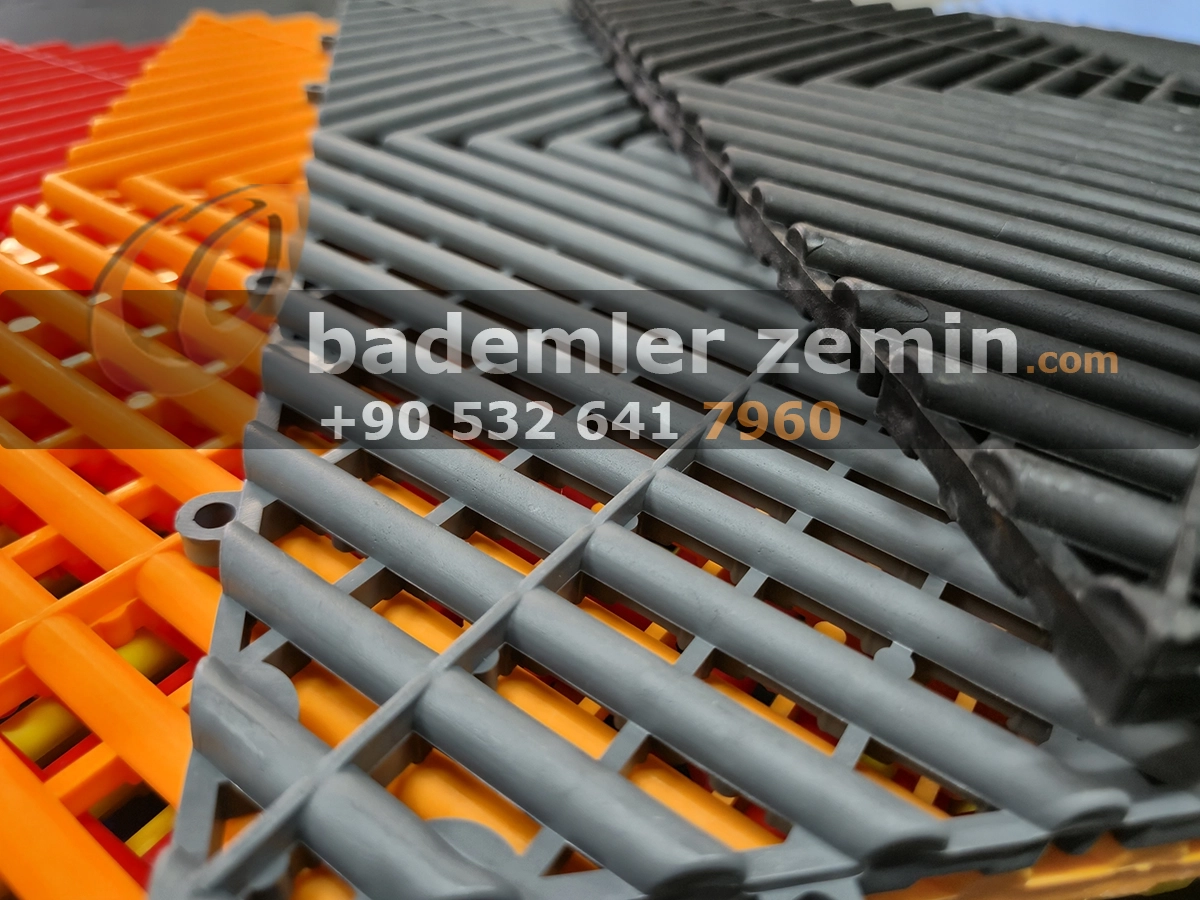 Gri Geçmeli Karo Zemin & Detailing Yer Karo - Görsel 7