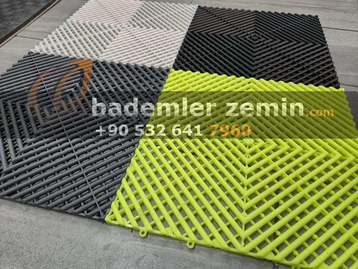 Siyah Geçmeli Karo Zemin & Detailing Yer Karo - Görsel 6