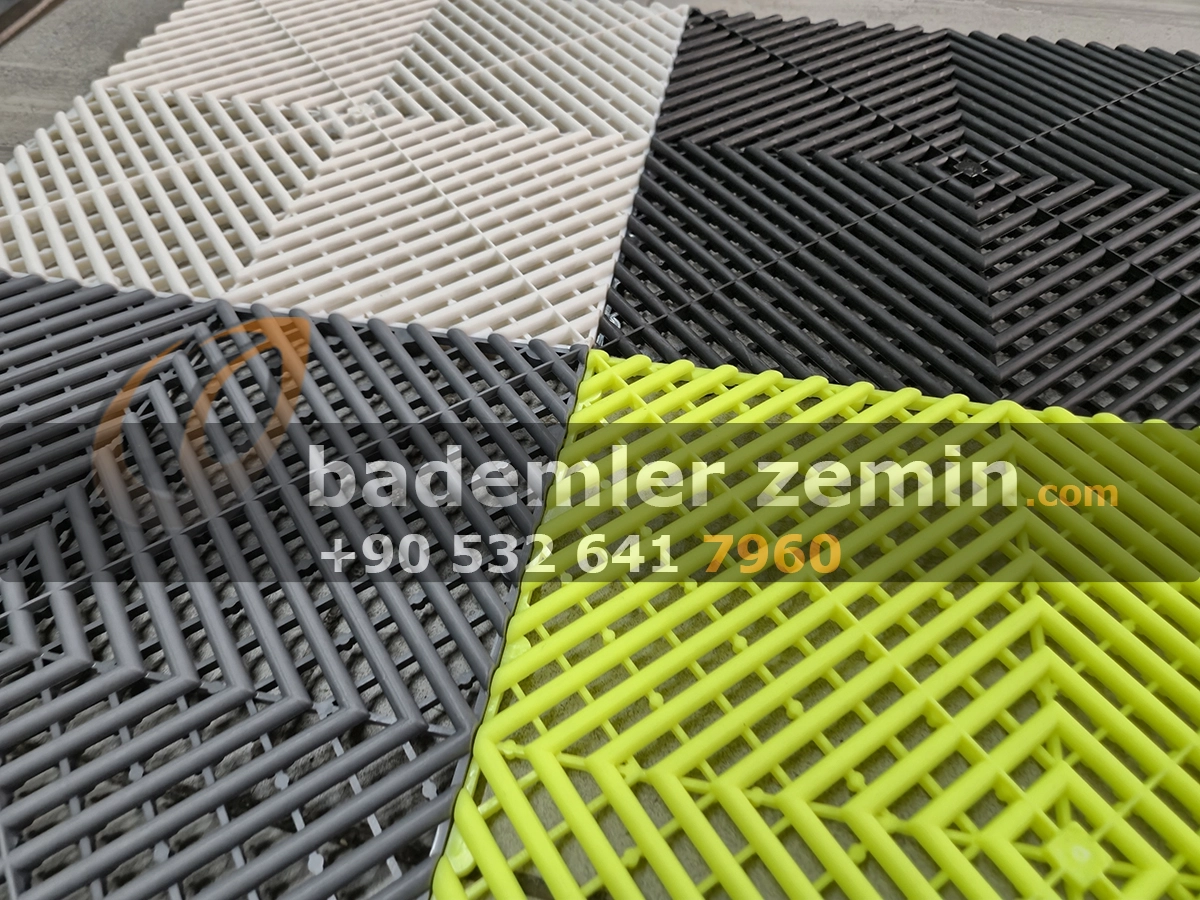 Siyah Geçmeli Karo Zemin & Detailing Yer Karo - Görsel 4