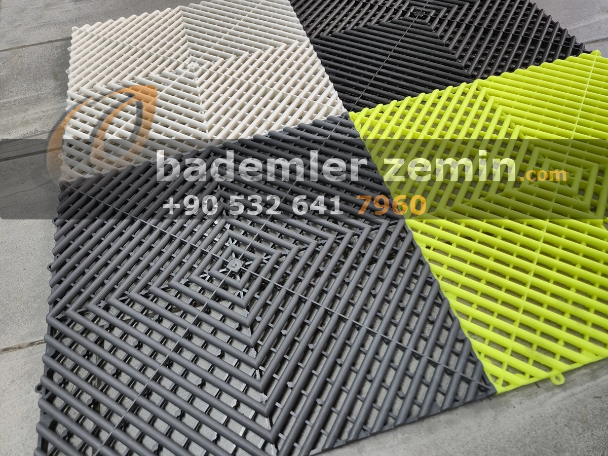 Siyah Geçmeli Karo Zemin & Detailing Yer Karo - Görsel 9