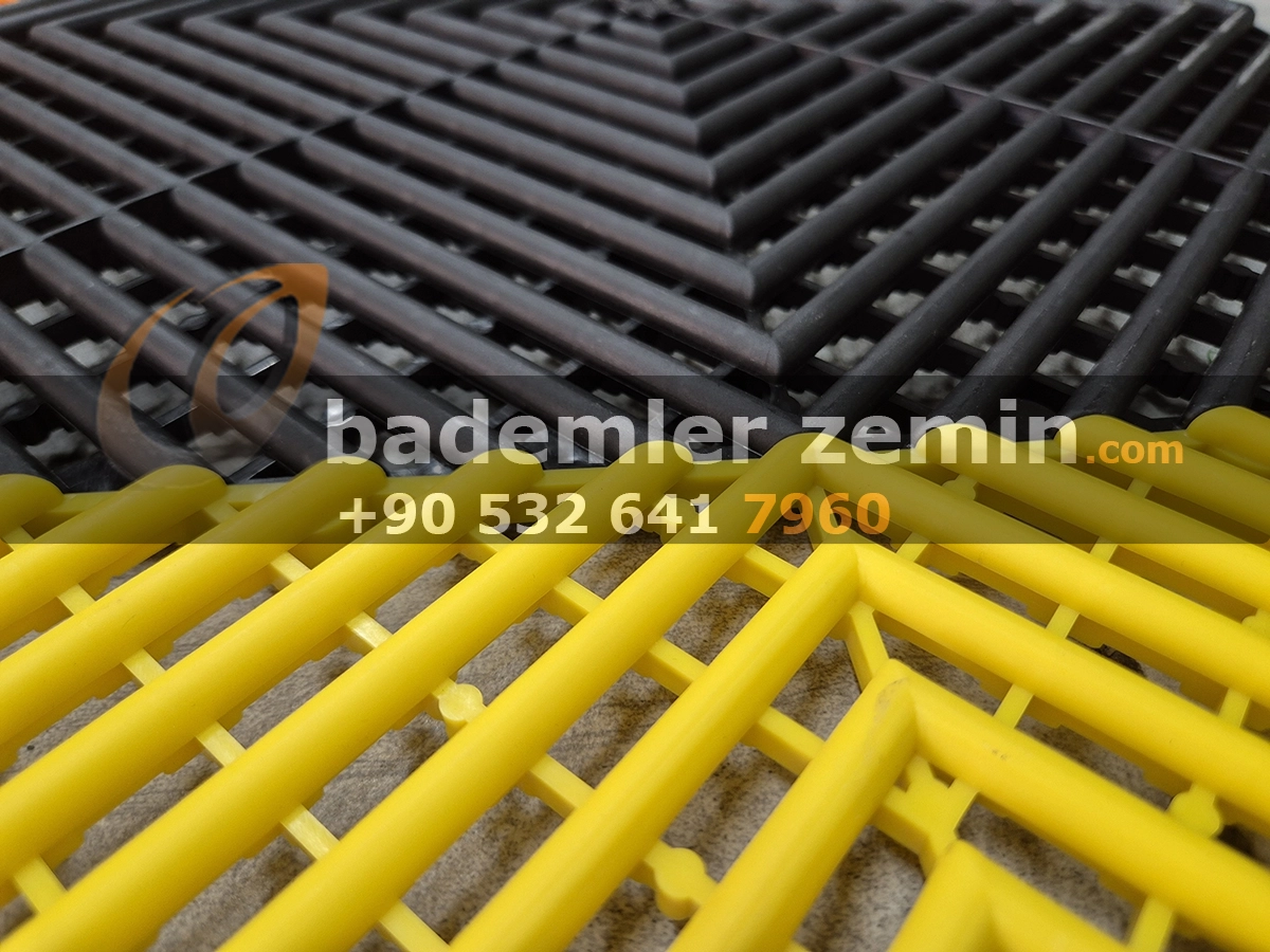 Siyah Geçmeli Karo Zemin & Detailing Yer Karo - Görsel 11