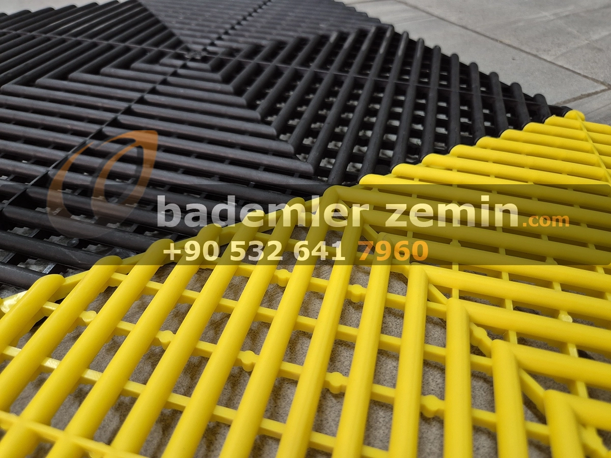 Siyah Geçmeli Karo Zemin & Detailing Yer Karo - Görsel 12