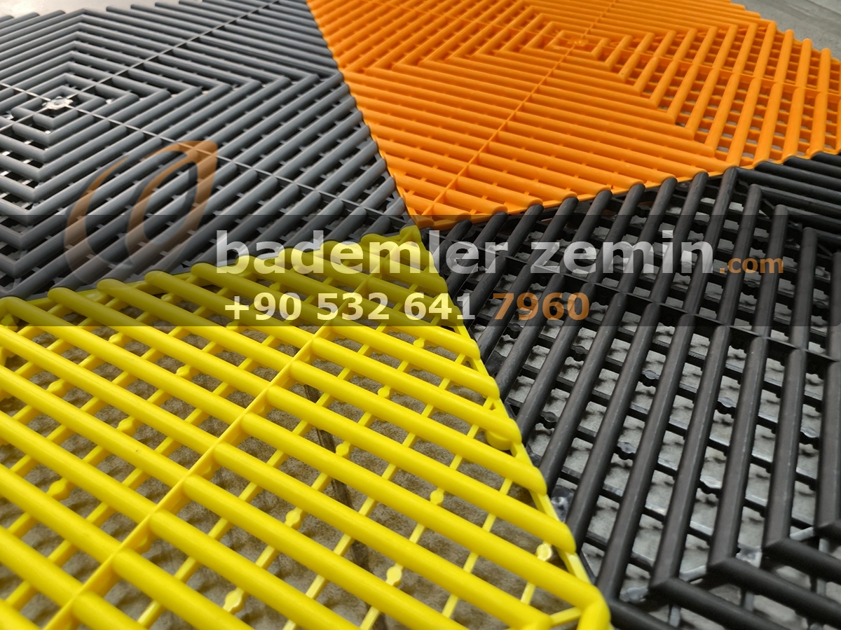 Siyah Geçmeli Karo Zemin & Detailing Yer Karo - Görsel 17