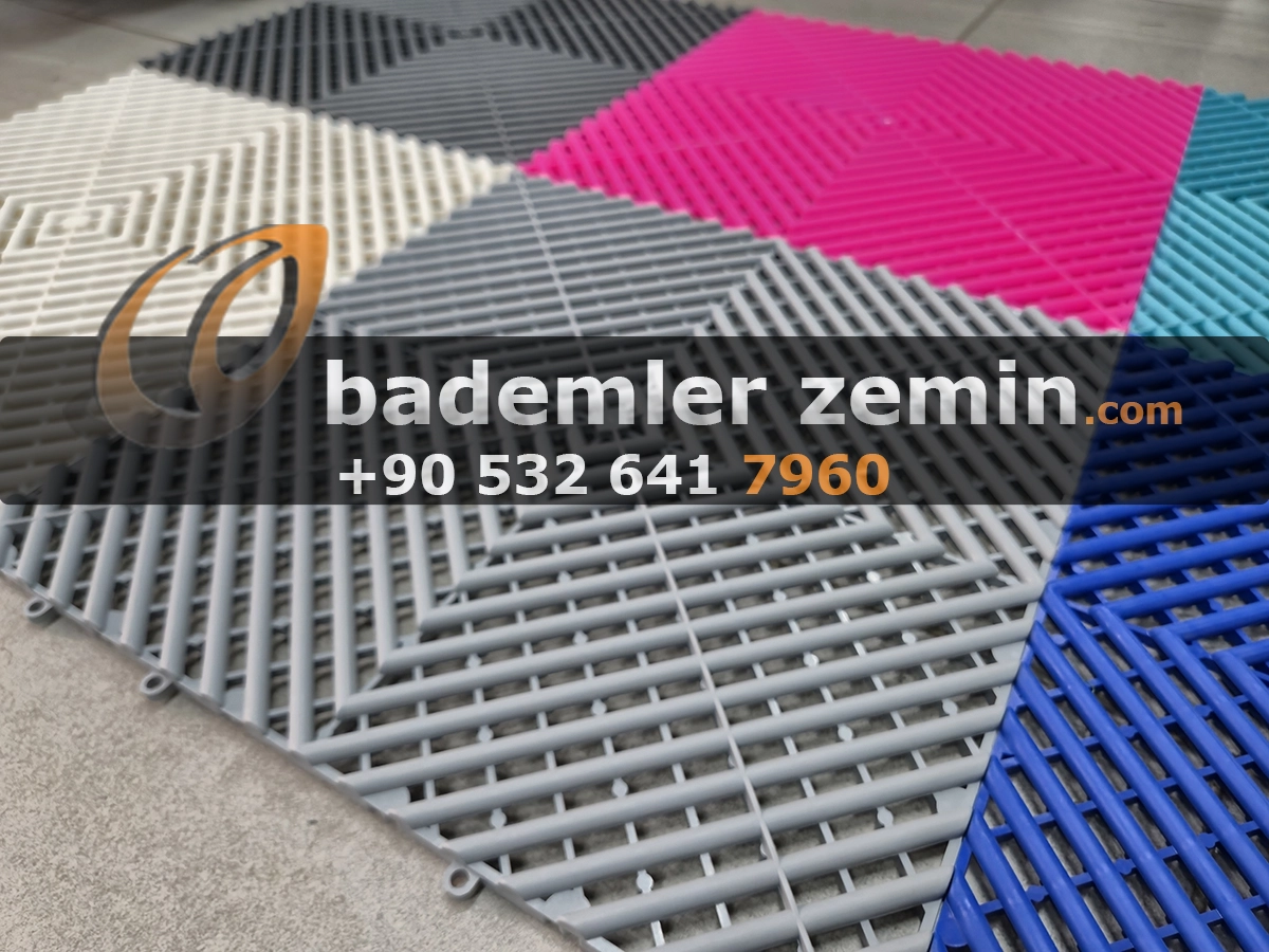 Gri Geçmeli Karo Zemin & Detailing Yer Karo - Görsel 11