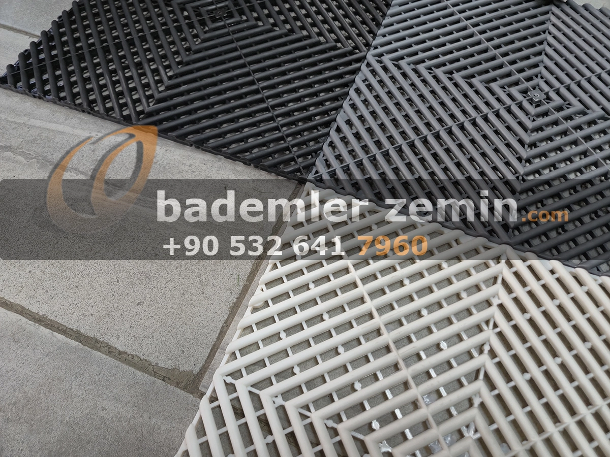 Siyah Geçmeli Karo Zemin & Detailing Yer Karo - Görsel 18