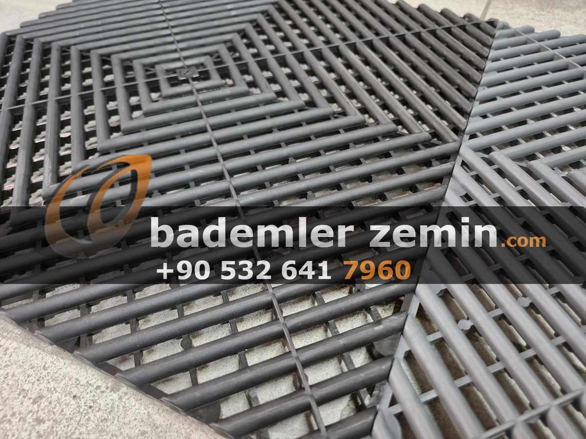 Gri Geçmeli Karo Zemin & Detailing Yer Karo - Görsel 13