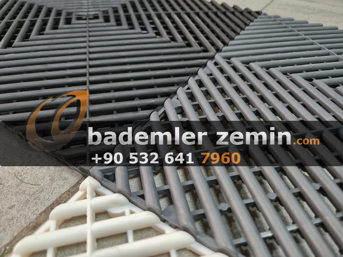 Gri Geçmeli Karo Zemin & Detailing Yer Karo - Görsel 14