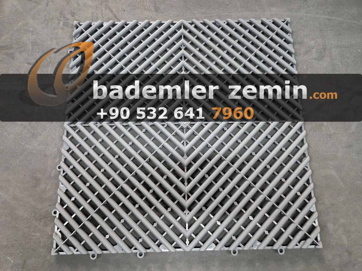 Gri Geçmeli Karo Zemin & Detailing Yer Karo - Görsel 16