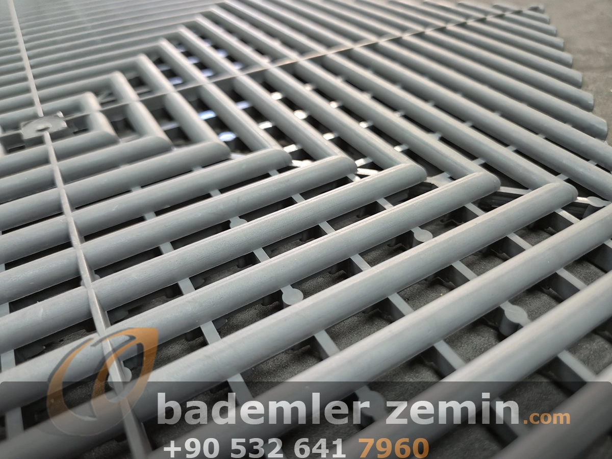 Gri Geçmeli Karo Zemin & Detailing Yer Karo - Görsel 17