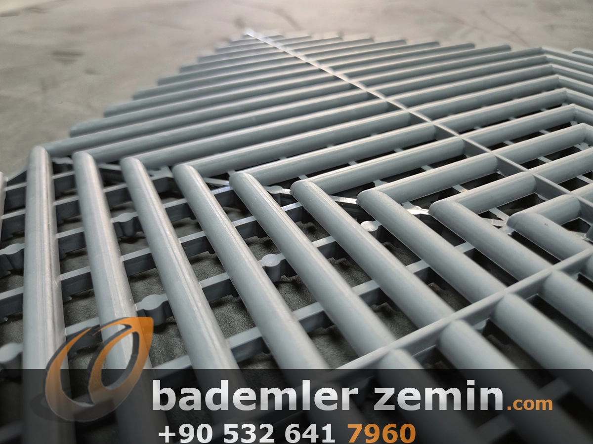 Gri Geçmeli Karo Zemin & Detailing Yer Karo - Görsel 21