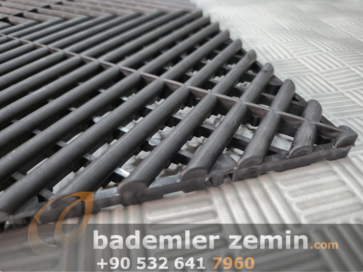 Siyah Geçmeli Karo Zemin & Detailing Yer Karo - Görsel 2