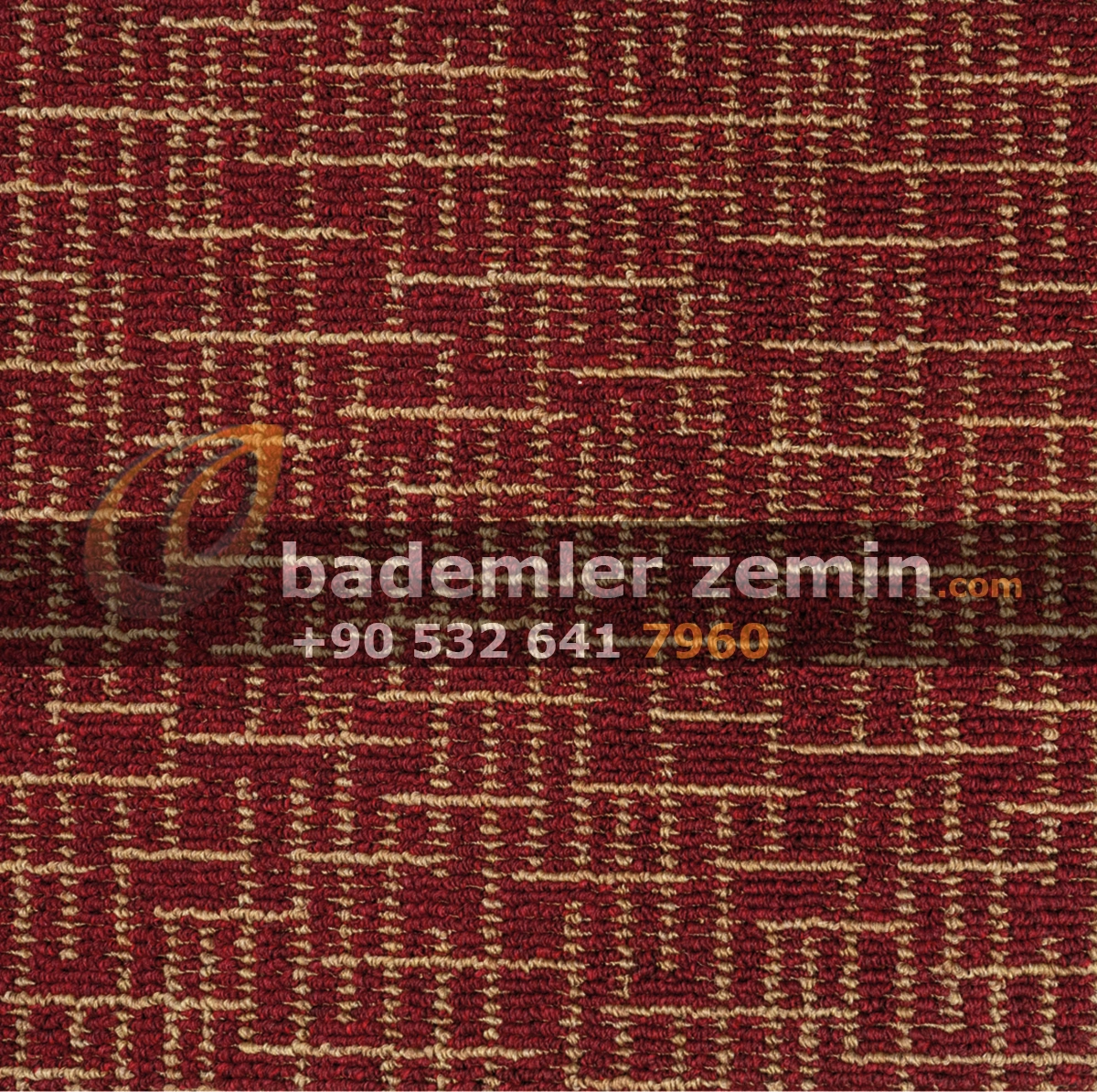 Anadolu Scroll Bukle Ankara Bordo