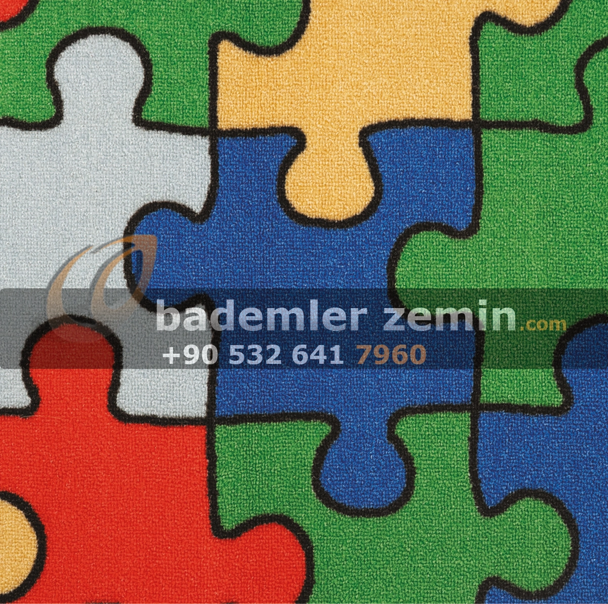 Puzzle Desen Çocuk Halısı
