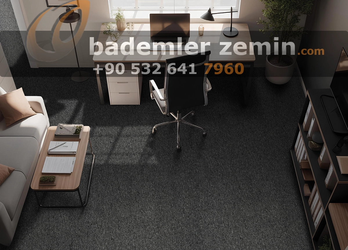 Açık Füme - Rulo Karo Halı - Görsel 2