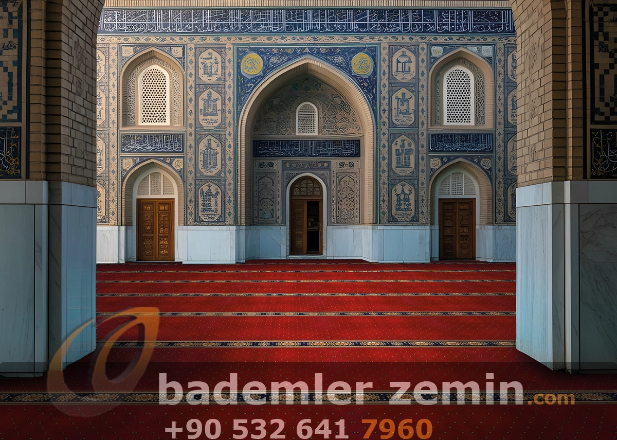 Elite Bordo Cami Halısı