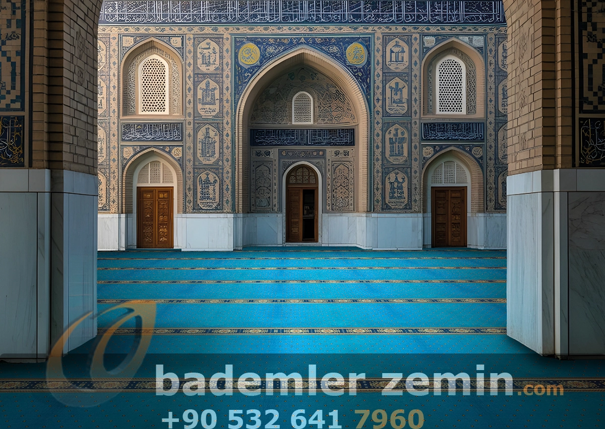 Elite Turkuaz Cami Halısı