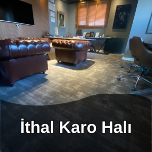 İthal Karo Halı Kategori Fotoğrafı