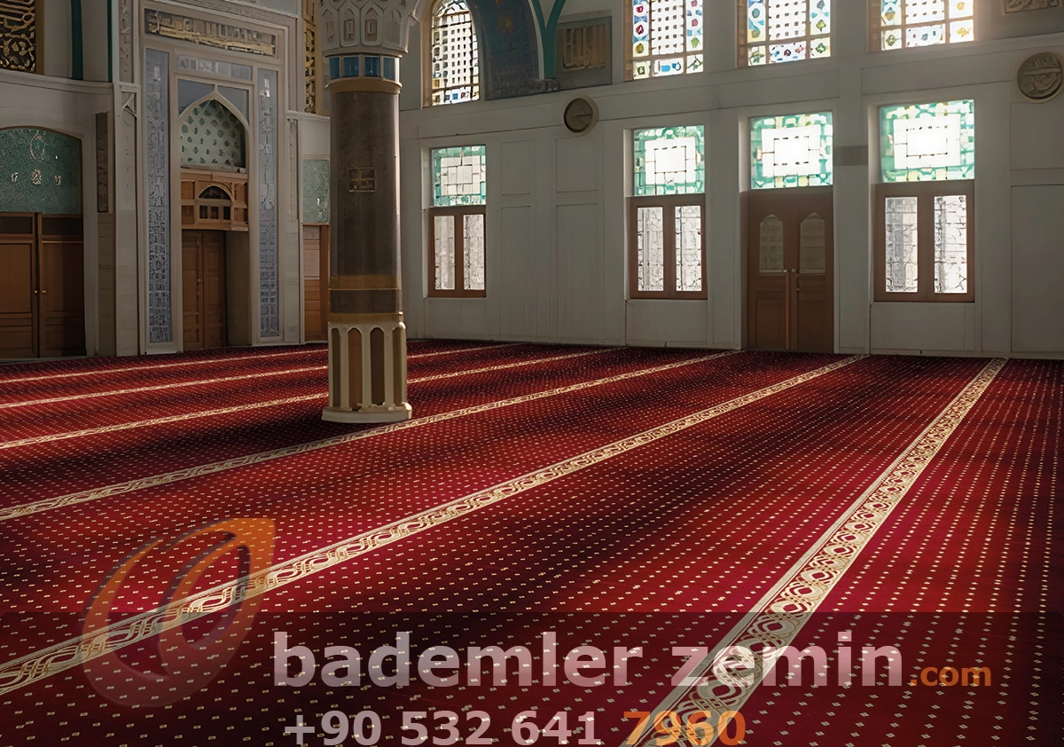 Klasik Bordo Cami Halısı