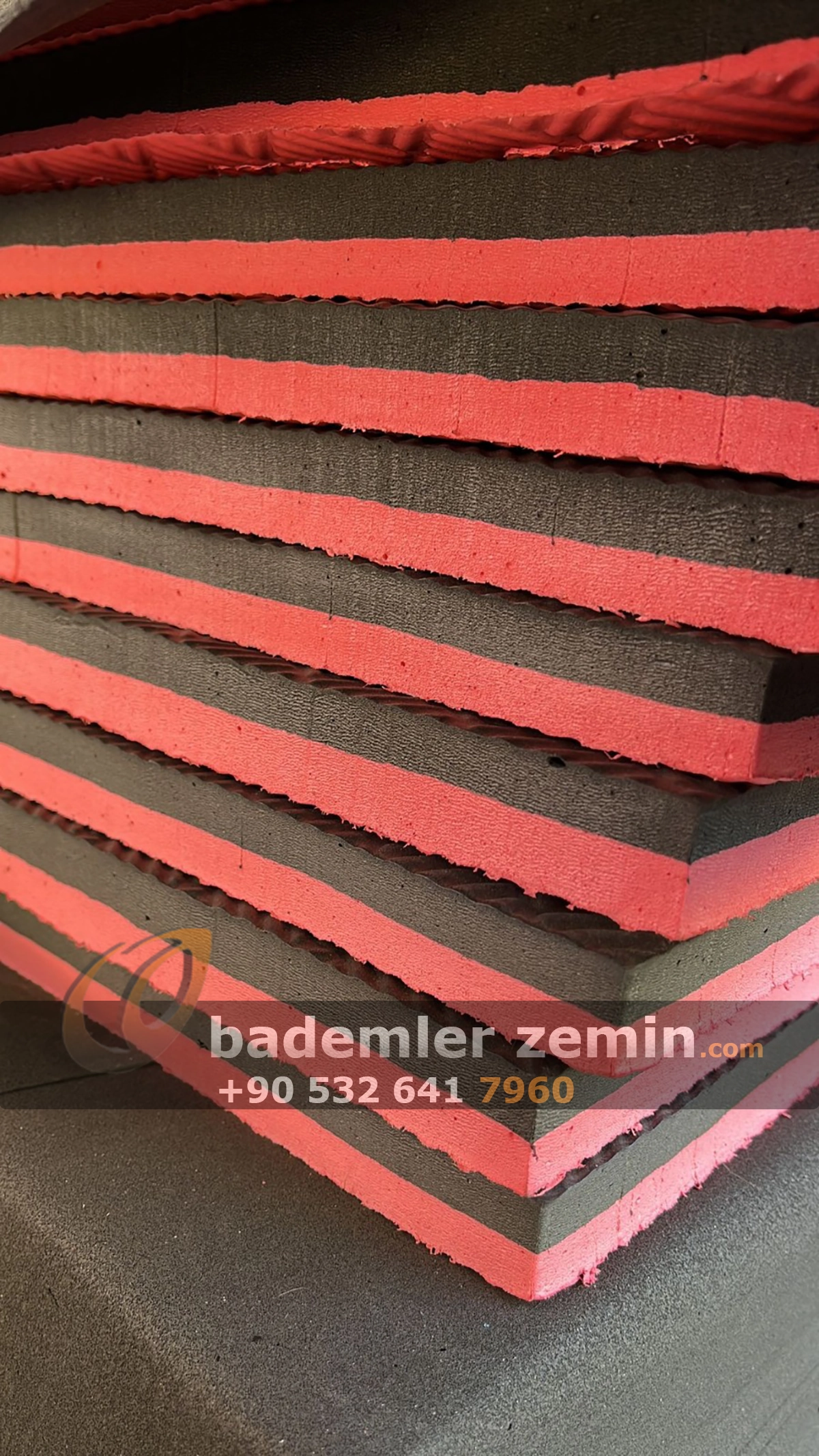 26mm Kırmızı Siyah Tatami Minder
