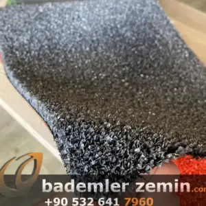 7mm Antrasit Gri Çim Halı